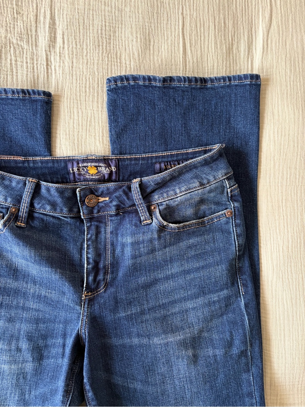 Lucky Brand Women's Blue Denim Bootcut Jeans